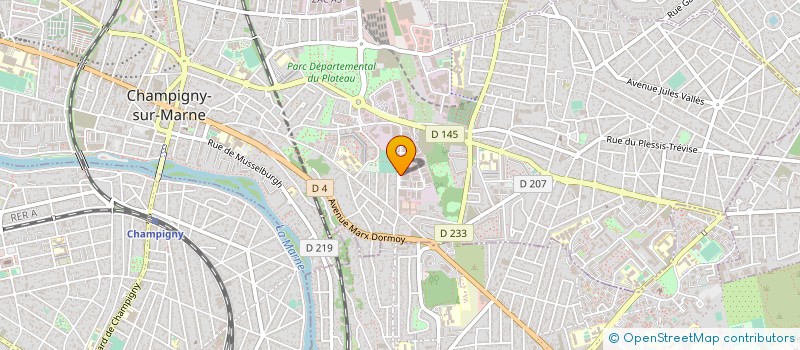 localisation de l'entreprise MISSION EVANGELIQUE DES EGLISES AGAPE à CHAMPIGNY-SUR-MARNE