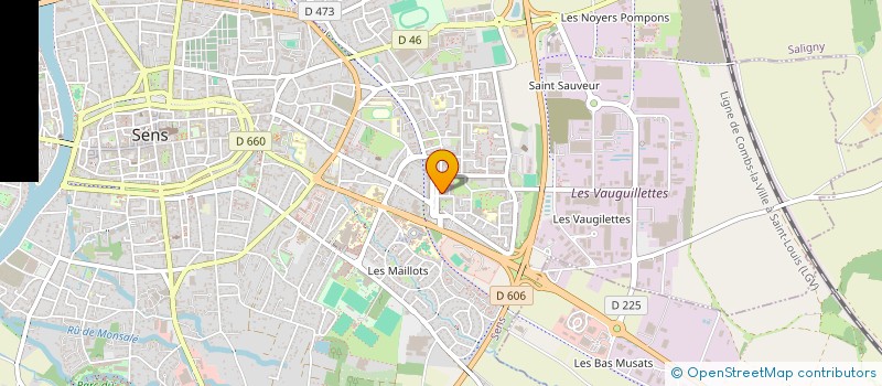 localisation de l'entreprise MISSION EVANGELIQUE DES RACHETES DE DIEU à SENS