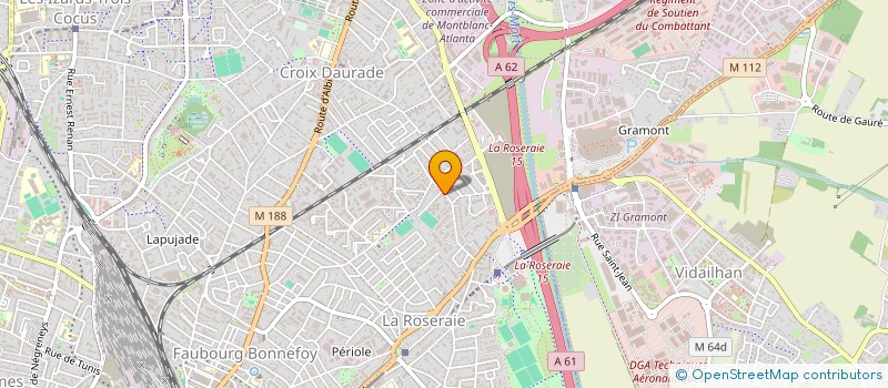 localisation de l'entreprise MISSION EVANGELIQUE EPHPHATHA TOULOUSE  FONSORBES