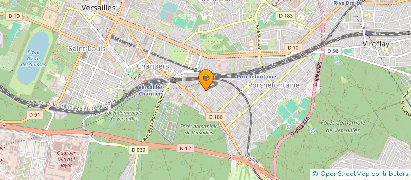 localisation de l'entreprise MISSION EVANGELIQUE INTERNATIONAL SALUT POUR TOUS ASSEMBLEE DE DIEU PHILADELPHIE à VERSAILLES