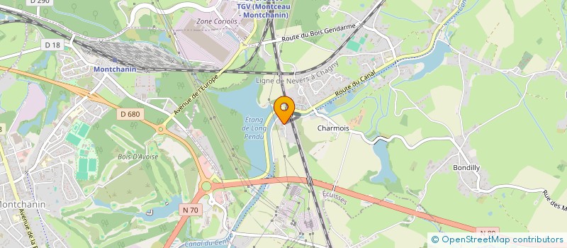 localisation de l'entreprise MISSION EVANGELIQUE INTERNATIONALE  ECUISSES