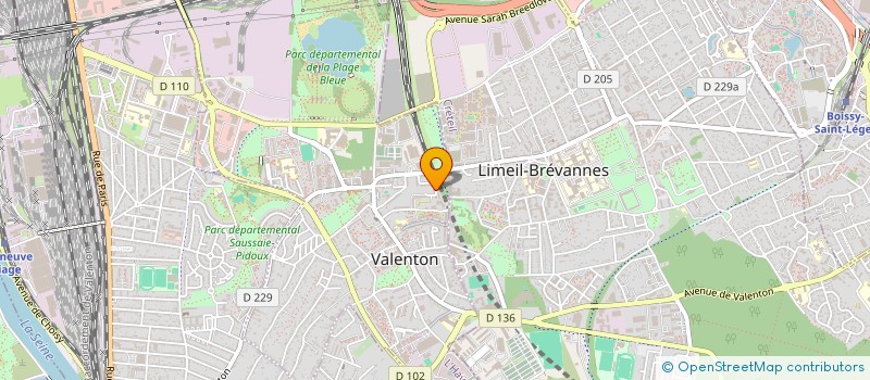 localisation de l'entreprise MISSION EVANGELIQUE INTERNATIONALE PENTECOTE ASSEMBLEE DE DIEU  VALENTON