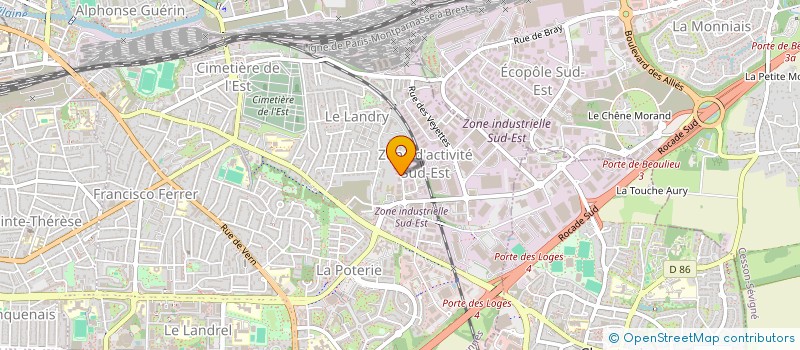 localisation de l'entreprise MISSION  EVANGELIQUE PLUS QUE VAINQUEUR  RENNES