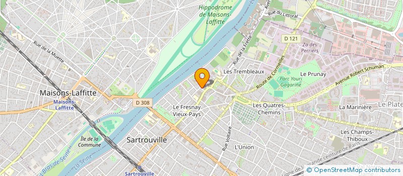 localisation de l'entreprise MISSION EVANGELIQUE PROTESTANTE REHOBOTH  SARTROUVILLE