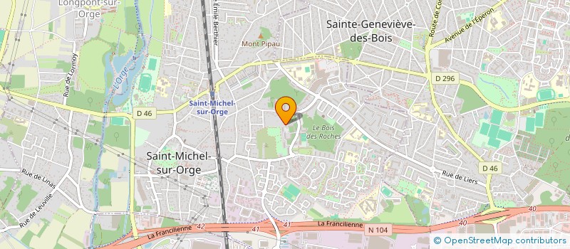 localisation de l'entreprise MISSION EXODE  SAINT-MICHEL-SUR-ORGE