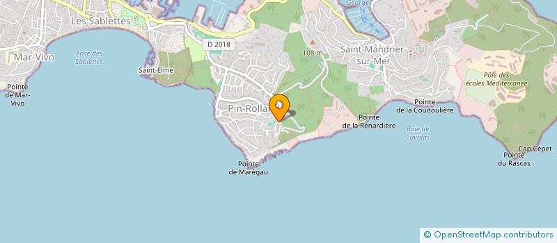 localisation de l'entreprise MISSION FORT DAUPHIN à SAINT-MANDRIER-SUR-MER