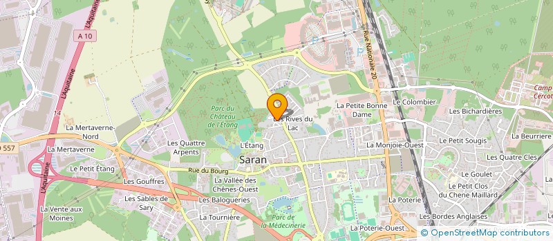 localisation de l'entreprise MISSION GLOBALE EPIGNOSIS à SARAN
