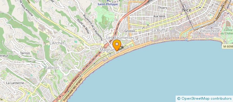 localisation de l'entreprise MISSION IMPOSSIBLE  NICE