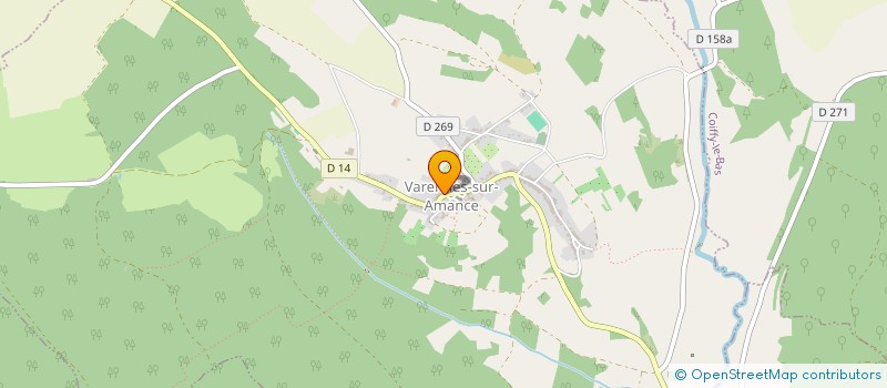 localisation de l'entreprise MISSION INFORMATIQUE SPECIALISEE à VARENNES-SUR-AMANCE