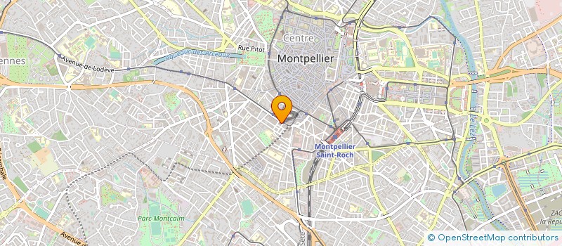 localisation de l'entreprise MISSION INTER EVANGELIQUE à MONTPELLIER