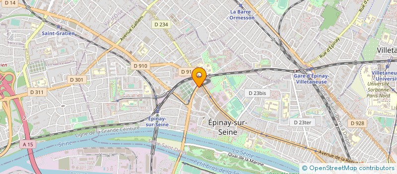 localisation de l'entreprise MISSION INTERCOM POUR INSERTION JEUNES à EPINAY-SUR-SEINE
