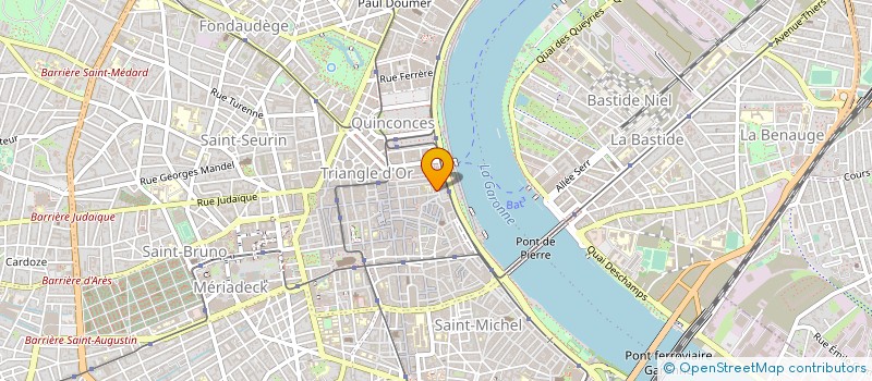 localisation de l'entreprise MISSION INTERCONSULAIRE APPUI COM.ARTIS* à BORDEAUX