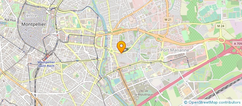 localisation de l'entreprise MISSION INTERIEURE ASSEMBLEES DE DIEU à MONTPELLIER