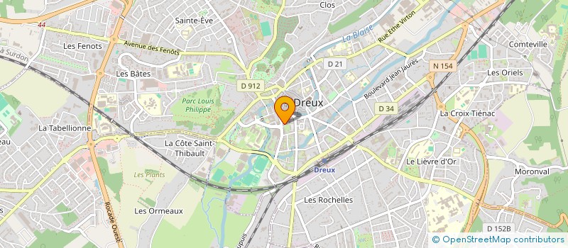 localisation de l'entreprise MISSION JEUNES EN DROUAIS à DREUX