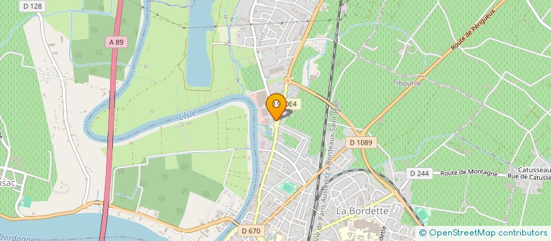 localisation de l'entreprise MISSION LOCAL INSER SOCIA PROF JEUNE LIB à LIBOURNE