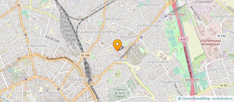 localisation de l'entreprise MISSION LOCALE ASSOCIATION à TOULOUSE