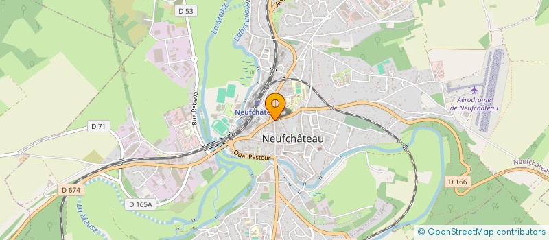 localisation de l'entreprise MISSION LOCALE DE LA PLAINE DES VOSGES  NEUFCHATEAU