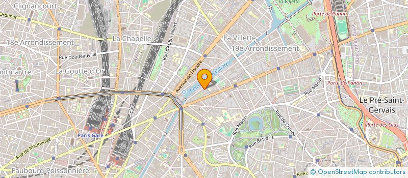 localisation de l'entreprise MISSION LOCALE DE PARIS à PARIS