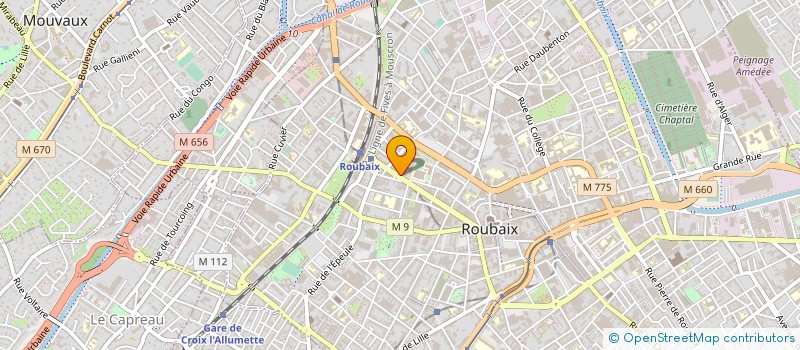 localisation de l'entreprise MISSION LOCALE DE ROUBAIX - LYS LEZ LANNOY à ROUBAIX