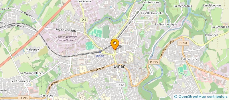 localisation de l'entreprise MISSION LOCALE DU PAYS DE DINAN à DINAN