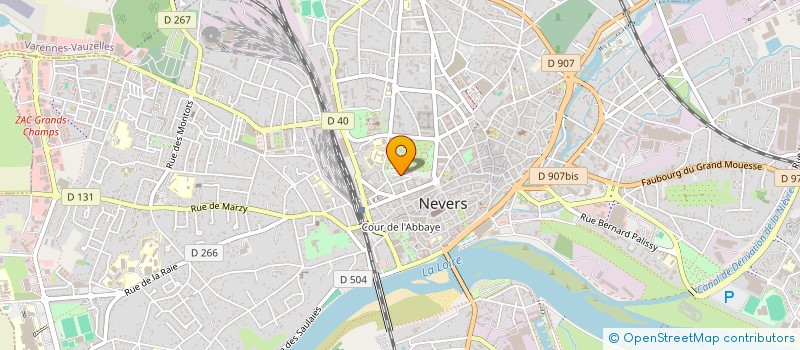 localisation de l'entreprise MISSION LOCALE JEUNES BASSIN NEVERS à NEVERS