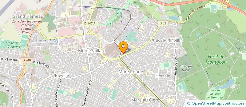 localisation de l'entreprise MISSION LOCALE LE HAVRE ESTUAIRE LITTORAL à LE HAVRE