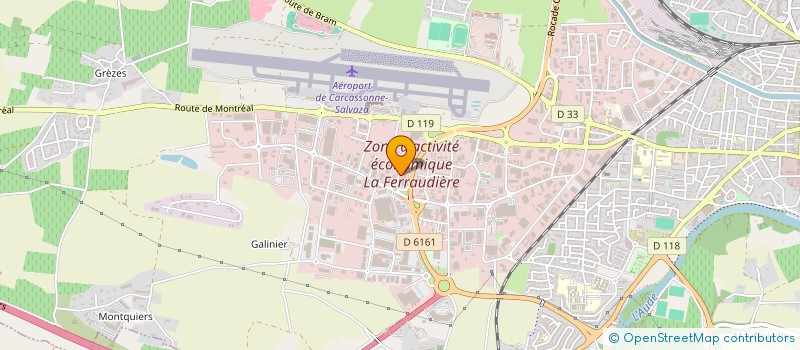 localisation de l'entreprise MISSION LOCALE OUEST AUDOIS à CARCASSONNE