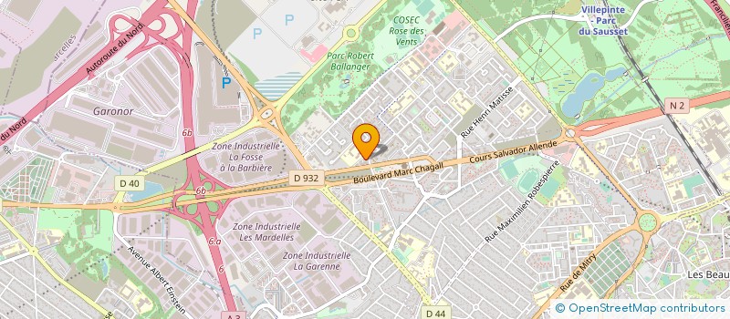 localisation de l'entreprise MISSION LOCALE POUR L EMPLOI DES JEUNES D AULNAY SOUS BOIS à AULNAY-SOUS-BOIS