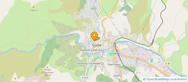 localisation de l'entreprise MISSION LOCALE RURALE HAUTE CORSE à CORTE