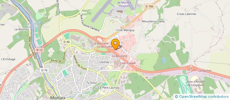 localisation de l'entreprise MISSION LOCALE RURALE PAYS MORLAIX à MORLAIX