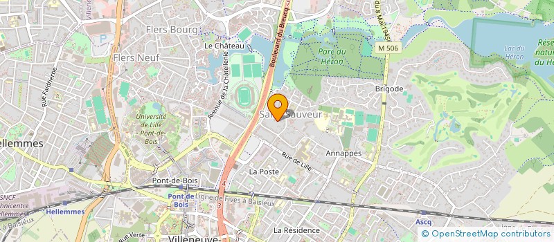 localisation de l'entreprise MISSION LOUANGE à VILLENEUVE-D'ASCQ
