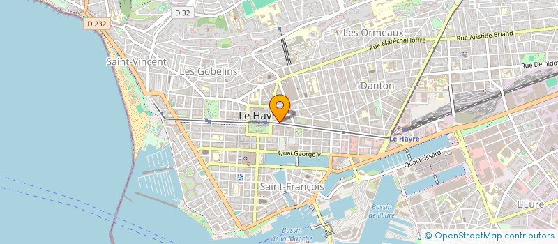 localisation de l'entreprise MISSION MAITRISE MACONNERIE à LE HAVRE