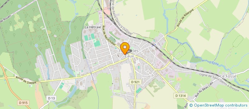 localisation de l'entreprise MISSION OF LIGHT  FORGES-LES-EAUX