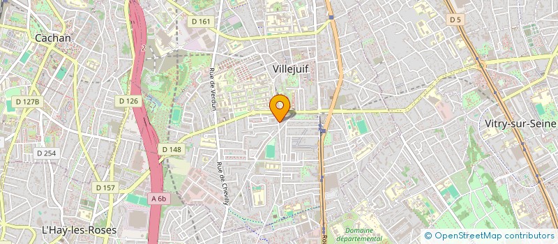 localisation de l'entreprise MISSION PAS IMPOSSIBLE à VILLEJUIF