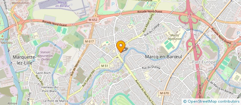 localisation de l'entreprise MISSION PERFORMANCE à MARCQ-EN-BARŒUL