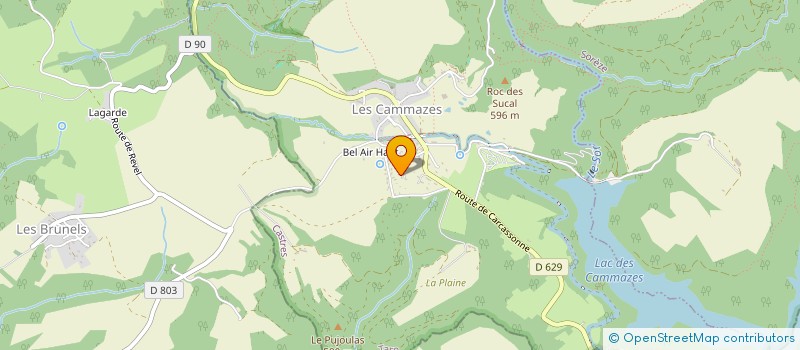 localisation de l'entreprise MISSION POSSIBLE  LES CAMMAZES