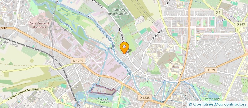 localisation de l'entreprise MISSION POSSIBLE - ANTENNE AMIENS  AMIENS