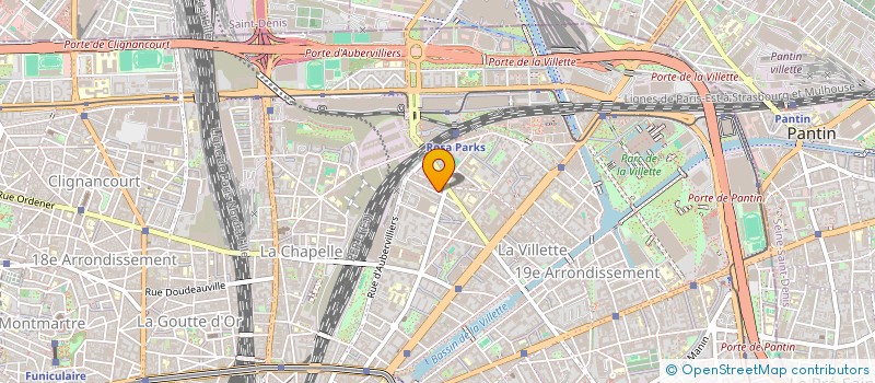 localisation de l'entreprise MISSION POSSIBLE ANTENNE DE VILLENEUVE LA GARENNE  PARIS