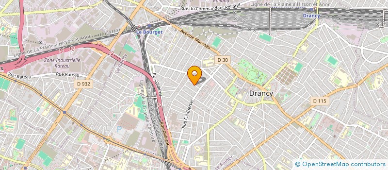 localisation de l'entreprise MISSION PROTESTANTE BAPTISTE FRANCAISE (MPBF) à DRANCY