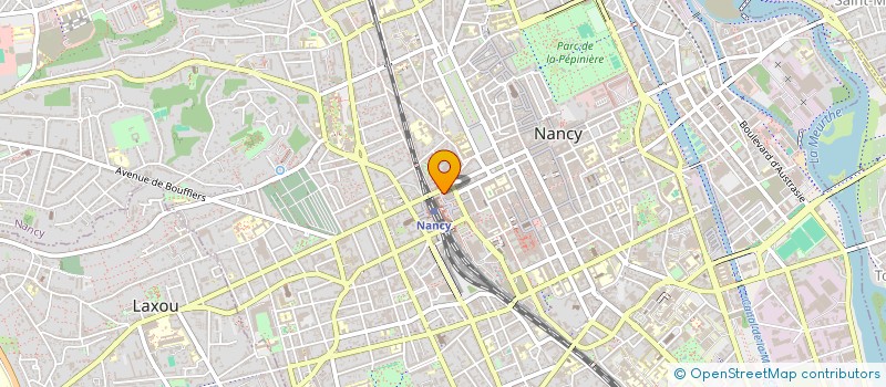 localisation de l'entreprise MISSION REG CREATION ENTREPRISES LORRAIN  NANCY