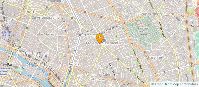 localisation de l'entreprise MISSION REGIE  PARIS