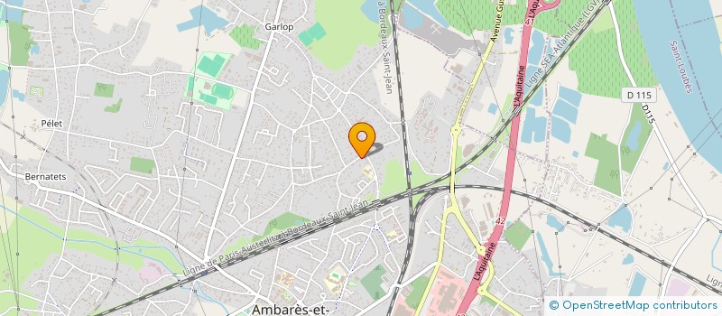 localisation de l'entreprise MISSION RENOV 33  AMBARES-ET-LAGRAVE