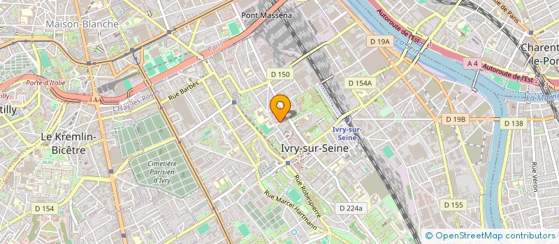 localisation de l'entreprise MISSION SECURITE PRIVEE à IVRY-SUR-SEINE