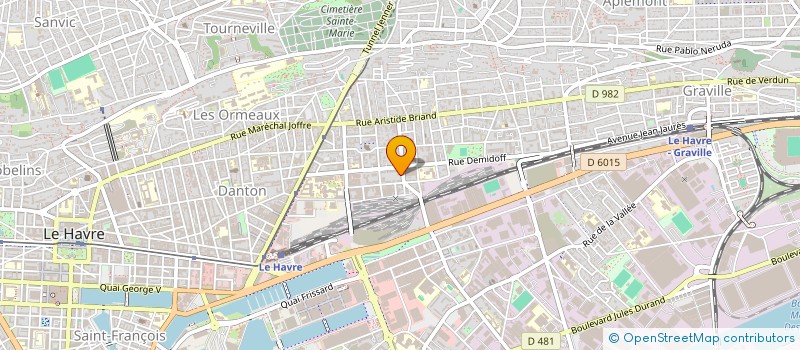 localisation de l'entreprise MISSION SECURITE SURVEILLANCE  LE HAVRE