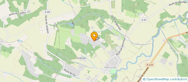 localisation de l'entreprise MISSION SPECIALE  MENVILLE