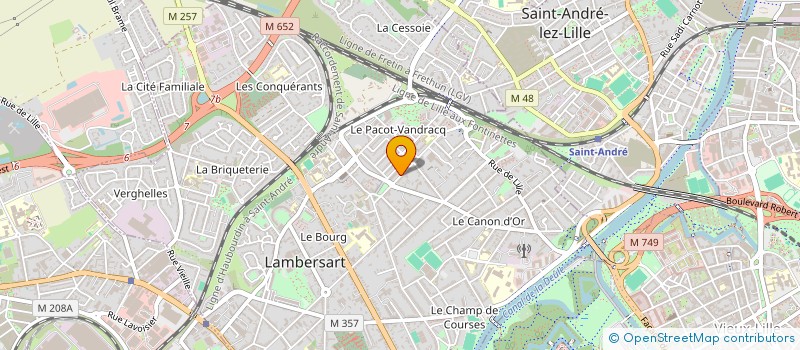localisation de l'entreprise MISSION TO ROCK à LAMBERSART