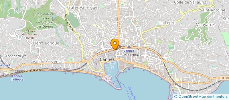 localisation de l'entreprise MISSION TRADING à CANNES