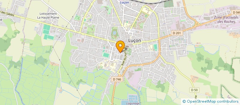 localisation de l'entreprise MISSIONNAIRES DE LA PLAINE  LUCON