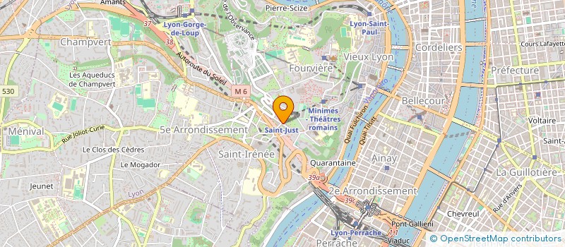 localisation de l'entreprise MISSIONNAIRES OBLATS à LYON