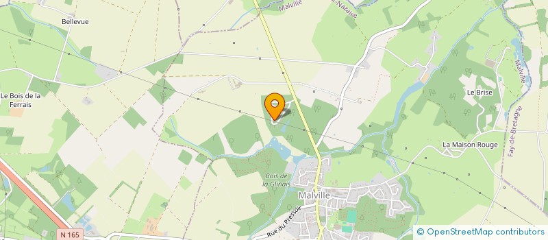 localisation de l'entreprise MISSIONS COLIBRIS  MALVILLE